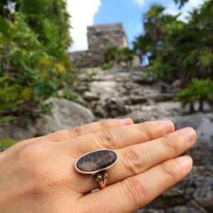 Nicholle aka @jewelrynerd took the ring on an adventure