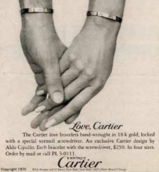 Cartier Love bracelets: why women are still head over heels