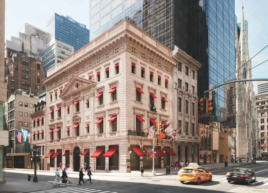 The Renovated Cartier Mansion at 653 Fifth Avenue