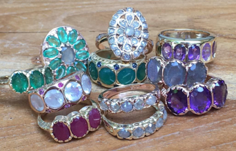 Bejeweled in Different gemstones and time periods | Bejeweled