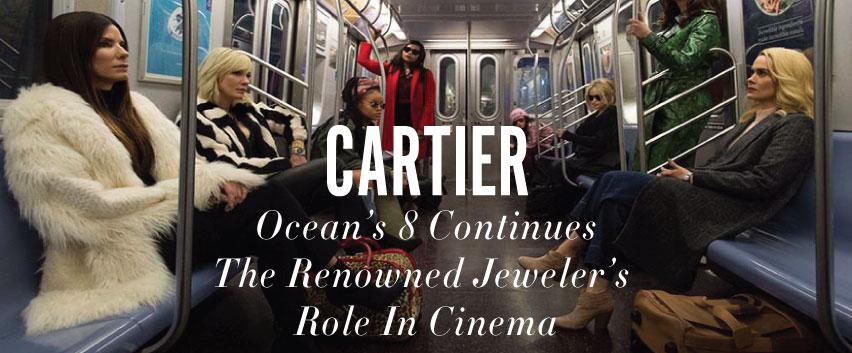 ocean's 8 cartier scene