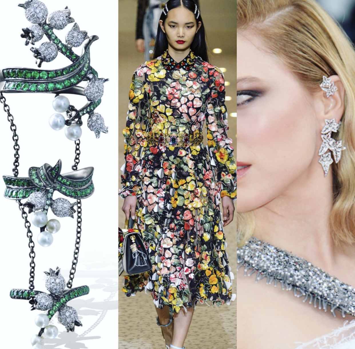 Designers Continue to Cultivate Floral Motifs - Bejeweled