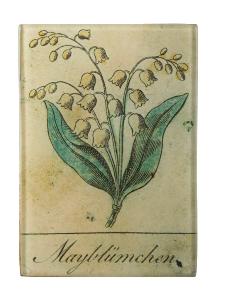 John Derian's Lily of The Valley Decoupage small tray which means a return to happiness